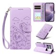 thumbnail image 2 of Funda Cartera GANGXUN con Diseño de Perrito en Relieve para Xiaomi POCO F6 Pro , Protección 360° con Ranuras y Correa Desmontable, 2 of 6