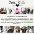thumbnail image 6 of Britt’s Knits Beyond Soft Cable Knitted Beanie Warm Winter Hat - Black (Women's), 6 of 8