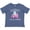 Indigo, variant on Inktastic Daddy's Little Farmer- Pink Tractor and Flowers Boys or Girls Baby T-Shirt