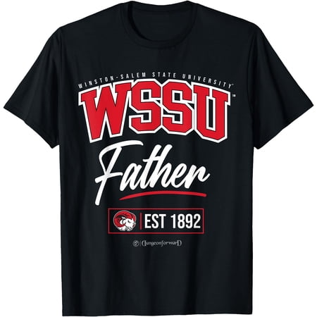 Winston-Salem State University Wssu Hbcu Father S-5XL T-Shirt