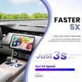 thumbnail image 5 of Adaptador CarPlay Inalámbrico para , Convierte de Cableado A Inalámbrico, Tamaño Mini, USB y USB-C, Sin Demora, 5 of 5