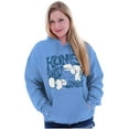 thumbnail image 4 of Retro Groovy Home Sweet Smurf Cartoon Hoodie Sweatshirt Women Men Brisco Brands X, 4 of 6