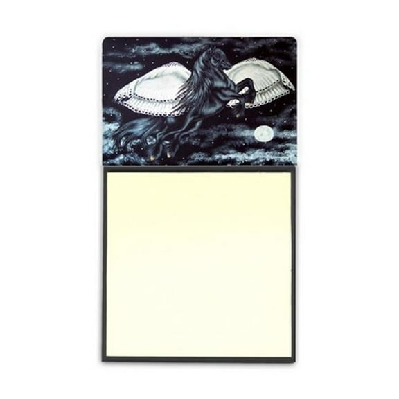 Carolines Treasures AMB1222SN Black Flying Horse Sticky Note Holder