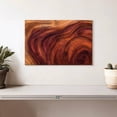 thumbnail image 2 of Elephant Stock Wood Grain Pattern Wall Art - Horizontal Canvas Wall Art - Living Room Wall Decor - Abstract Canvas - Brown And Orange Decor - 12" x 8", 2 of 8