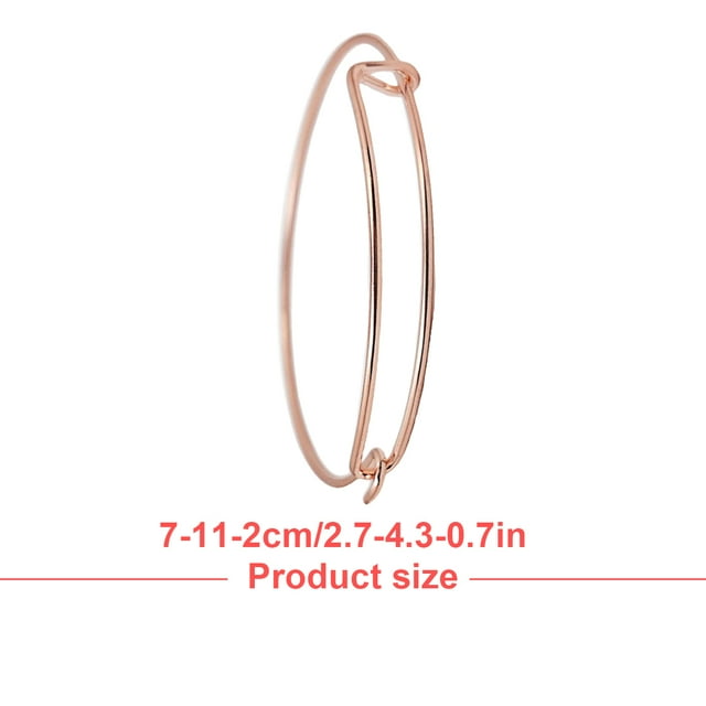 Extensible Bracelet Extensible Style Simple Bijoux de Mode Corps Ornement Romantique Parfait Cadeaux Bons Accessoires Ouvert Or rose