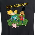 thumbnail image 3 of Hey Arnold! - Arnold, Gerald, and Abner - Women's Short Sleeve Graphic T-Shirt, 3 of 5