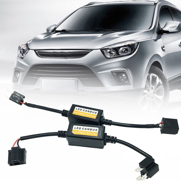 Gwong Autos 1 par de H1 H4 H7 H11 9005/9006 ERROR DE COCHE AUTOMÁTICO LIGHT FARY FIED LIGHT CANBUS Decoder Gwong 24006133