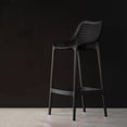 thumbnail image 6 of 37.5" Black Solid Patio Resin Counter Stool, 6 of 8