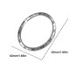 thumbnail image 3 of Compatible con Smartwatch 42mm Marco Anillo Cubierta Contra Arañazos Acero Inoxidable, 3 of 4