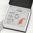 thumbnail image 3 of To My Daughter Take a Step Forever Necklace w Message Card, 3 of 20