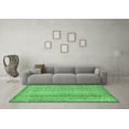thumbnail image 3 of Ahgly Company Indoor Rectangle Abstract Emerald Green Modern Area Rugs, 7' x 10', 3 of 4