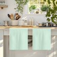 thumbnail image 4 of Green White Stripe Kitchen Towels Set of 2, Modern Minimalist Geometric Striped Absorbent Dish Towels for Kitchen, Microfiber Hand Towel, Quick Drying Tea Towel for Cleaning Decorative Dishcloths, 4 of 7