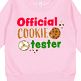 thumbnail image 3 of Inktastic Official Cookie Tester Christmas Cookies Toddler Sweatshirt, 3 of 4
