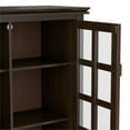thumbnail image 6 of Bowery Hill Wood 38" Transitional Medium Cabinet in Tobacco Brown, 6 of 8
