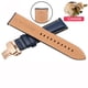 thumbnail image 5 of Correa de reloj de cuero genuino para Breitling Heuer Tudor Seiko Omega para hombres y mujeres, 20 mm, 22 mm, 24 mm, pulsera de reloj marrón y azul, 5 of 5