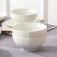 thumbnail image 3 of Stone Lain Rio 4-Piece Bowl Set Stoneware, Beige, 3 of 7
