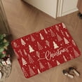 thumbnail image 1 of Christmas Floor Mats Home Entrance Door Mats Christmas Decoration Floor Mats Dirt-counteractive And Wear-counteractive Liable-care Bedroom Floor Mats, 1 of 6