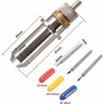 thumbnail image 5 of 15 cuchillas cortadoras de vinilo de 30/45/60 grados para Plotter Roland con soporte para cuchillas, accesorios para herramientas, brocas, 15 cuchillas para Plotter de corte, 5 of 5