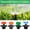 4Pcs 360° Rotating Sprinklers 10-Pack Under $5 a1, variant on CQCYD 1/2 Inch Automatic Rotating Sprinkler Heads, 360 Degree Garden Irrigation Nozzle, Adjustable Spray Coverage, Durable Plastic for Lawns, Flower Beds and Vegetable Watering, 10 Pack