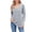 Womens Clothing Gray, variant on Womens Tunic Tops, Long Sleeve Shirts for Women Summer Casual Loose Fit Solid Color Basic V Neck T Shirt Tops S-2XL