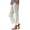 BV22_Khaki, variant on Women's Cotton Linen Striped Pants Summer Casual Loose Drawstring Trousers Beach Travel Cropped Slacks with Pockets Watermelon Red XL