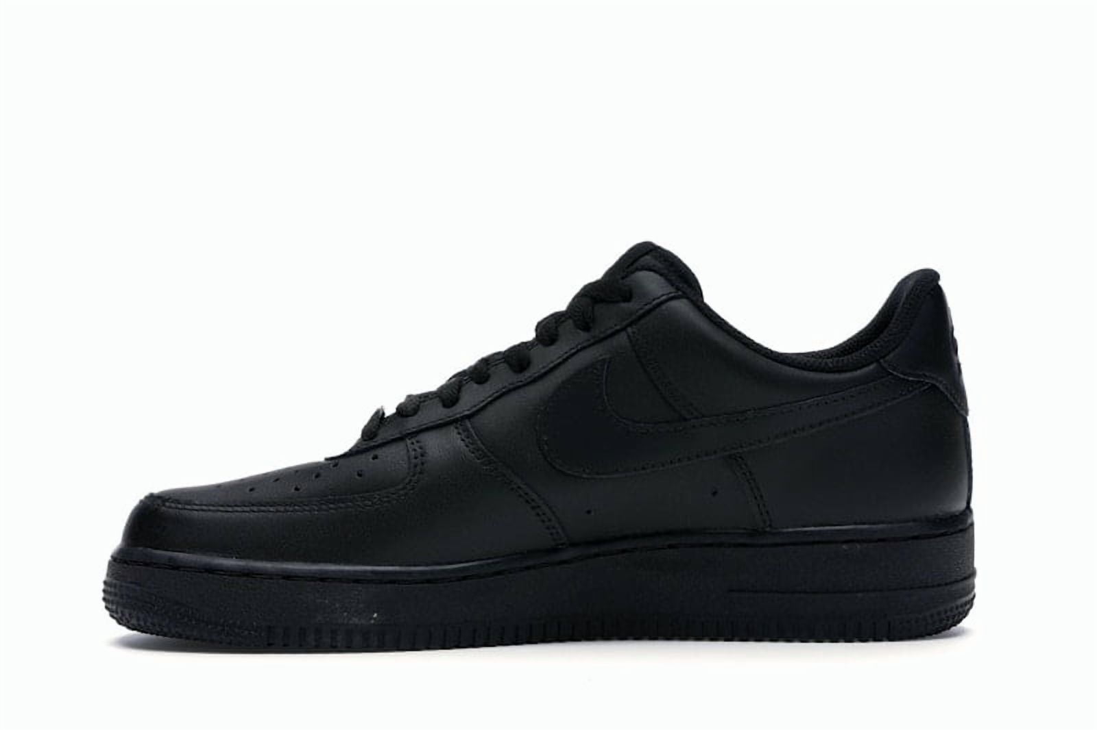 Nike Men's Air Force 1 Low '07 Black Basketball Shoes, from StockX