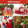 thumbnail image 7 of Sikiie Butterflies Acrylic Christmas Ornament Pendant Christmas Ornaments Hanging Ornament for Christmas Winter New Year Party -Round Shape, 7 of 7