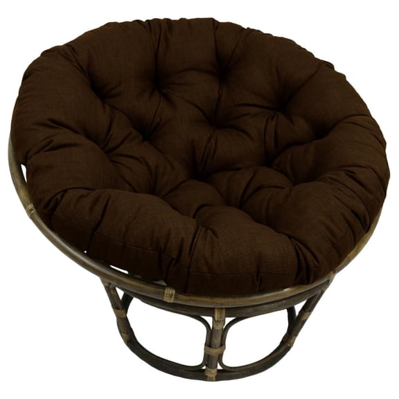 48-inch Solid Outdoor Spun Polyester Papasan Cushion (Fits 46-inch Papasan Frame) 93302-REO-SOL-10