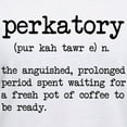 thumbnail image 3 of CafePress - Perkatory T Shirt - Womens Cotton V-Neck T-shirt, 3 of 4