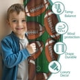thumbnail image 3 of Blackout Kids Curtains,Football on Field Pattern Childrens Insulated Curtains Set Of 2,Bedroom Essentials,Toddler Room Decor 42"x54", 3 of 5