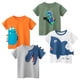thumbnail image 1 of Camiseta TABNIX Totoro de manga corta para niño, 100% algodón, talla 6T, 1 of 7