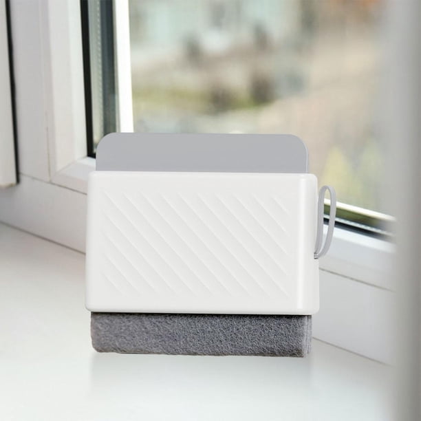 Cepillo escurridor, herramienta de limpieza, mesa de comedor, limpieza de baño, limpiaparabrisas multiusos, cepillo de limpieza de alféizar de ventana Blanco Macarena Escobilla de espejo