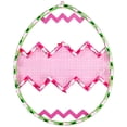 thumbnail image 3 of Northlight Lighted Chevron Stripe Easter Egg Window Decoration - 17" - Green and Pink, 3 of 10