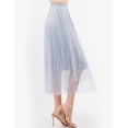 thumbnail image 3 of Falda plisada de tul AMAD Casual para mujer, 3 of 5