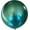 Chrome Green, variant on PMU Jumbo Latex Balloons 36 Inch Chrome Gold (12pkg) Pkg/1