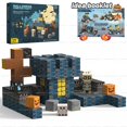 thumbnail image 2 of Bloques de construcción magnéticos, juguetes, cubo magnético, juego de mundo para niños de 3 años en adelante, modelo DIY para niños, juguete sensorial Montessori, regalo de Halloween, 2 of 5