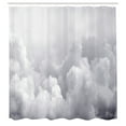 thumbnail image 2 of Ambesonne Grey Shower Curtain, Dark Clouds Moody Sky, 69"Wx70"L, Grey, 2 of 4