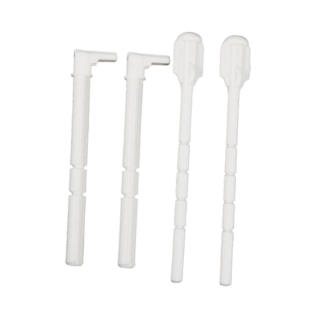 4x conjunto de varillas de empuje para tanque de agua de inodoro, accesorios de baño, actuador de placa de descarga de alto rendimiento 241874001 para 122 cm y 145 cm