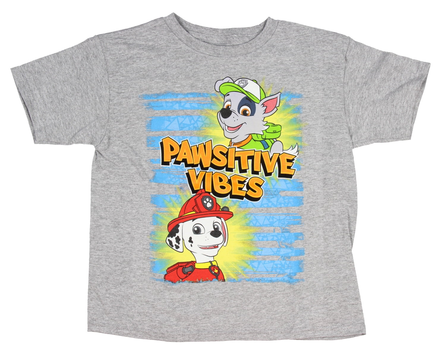 Paw Patrol T Shirt Boy's Marshall Rocky 