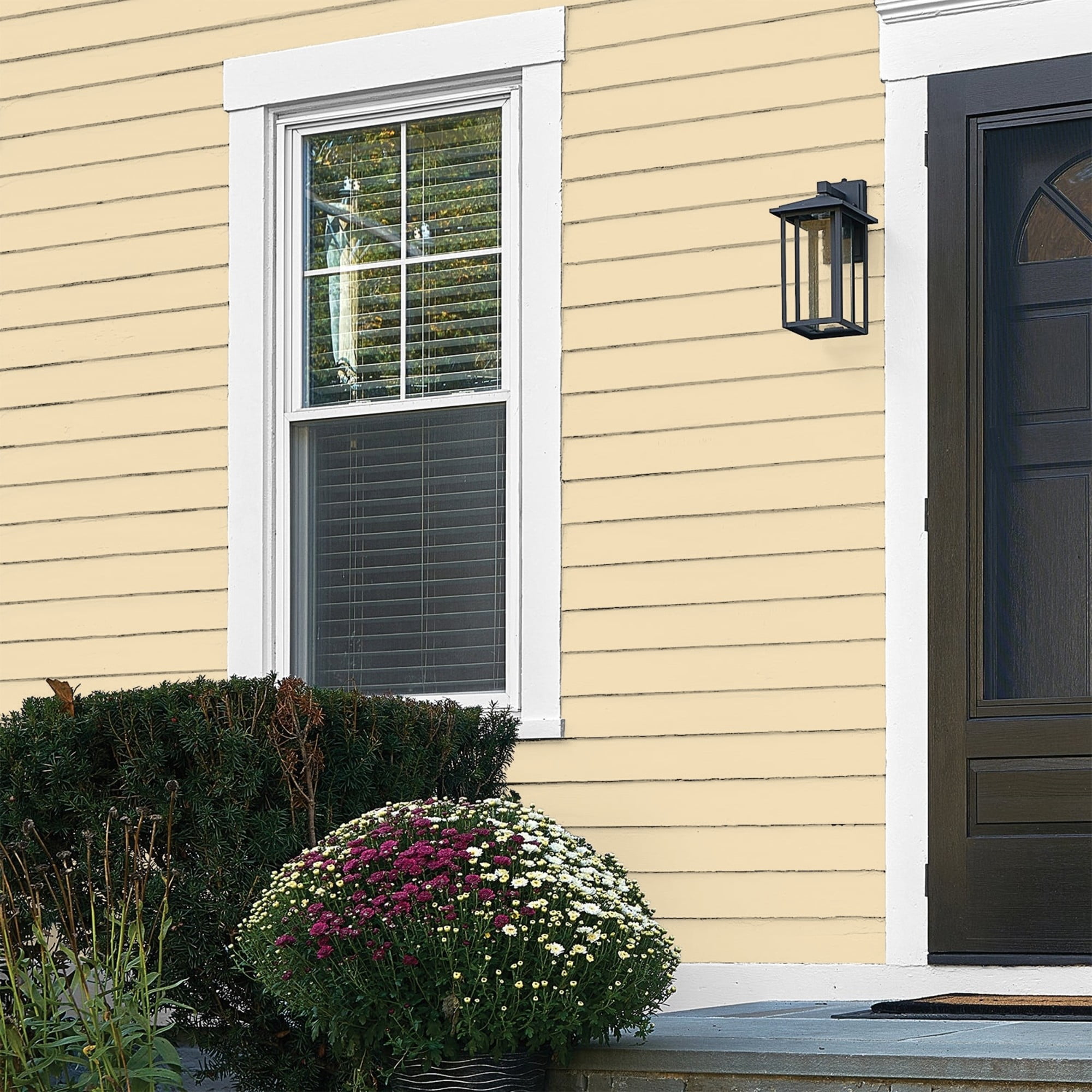 Glidden Fundamentals Limitless / Yellow, Flat Exterior Paint, 1 Gallon