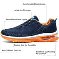 thumbnail image 2 of AOV Mens Athletic Running Shoes Lightweight Sport Sneakers Gym Jogging Tennis Red US 12.5, 2 of 6