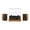 Teak, variant on Electrohome Montrose, Upgradable Vinyl Record Player with Berkeley, Powered Bluetooth Bookshelf Speakers, 1" Tweeter & 3" Driver, for Warm Natural Sound, Teak