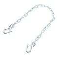 thumbnail image 1 of Trailer Safety Chain High Strength 1m Length with S Hooks 3500lbs Capacity Stretch Proof for Trailer RV, 1 of 7