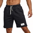 thumbnail image 6 of WPPGONE Mens Workout Shorts with Pockets Athletic Elastic Waisted Drawstring Sports Gym Straight Wide Leg Quick Dry Breathable Bottoms Plus Size Summer Shorts, M-4XL, 6 of 6