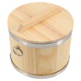thumbnail image 2 of MultiFunction Rice Steamed Bucket with Lid for Food Storage Perfect for Families Parties and Restaurants in Multi Color 11.5in, 2 of 5