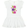thumbnail image 3 of Inktastic Snail Lover Girl Garden Snails Girls Baby Dress, 3 of 5