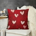 thumbnail image 2 of SHANXI Heart Decor Throw Decorative Throw Pillowcases Valentines Day Decor for Home Sofa 12x12in, 2 of 5