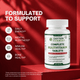 thumbnail image 3 of Zaytun Halal Multivitamin Tablets for Women, Men with 28 Essential Vitamins, Minerals, Vegetarian, Made in USA (90 Tablets), 3 of 9