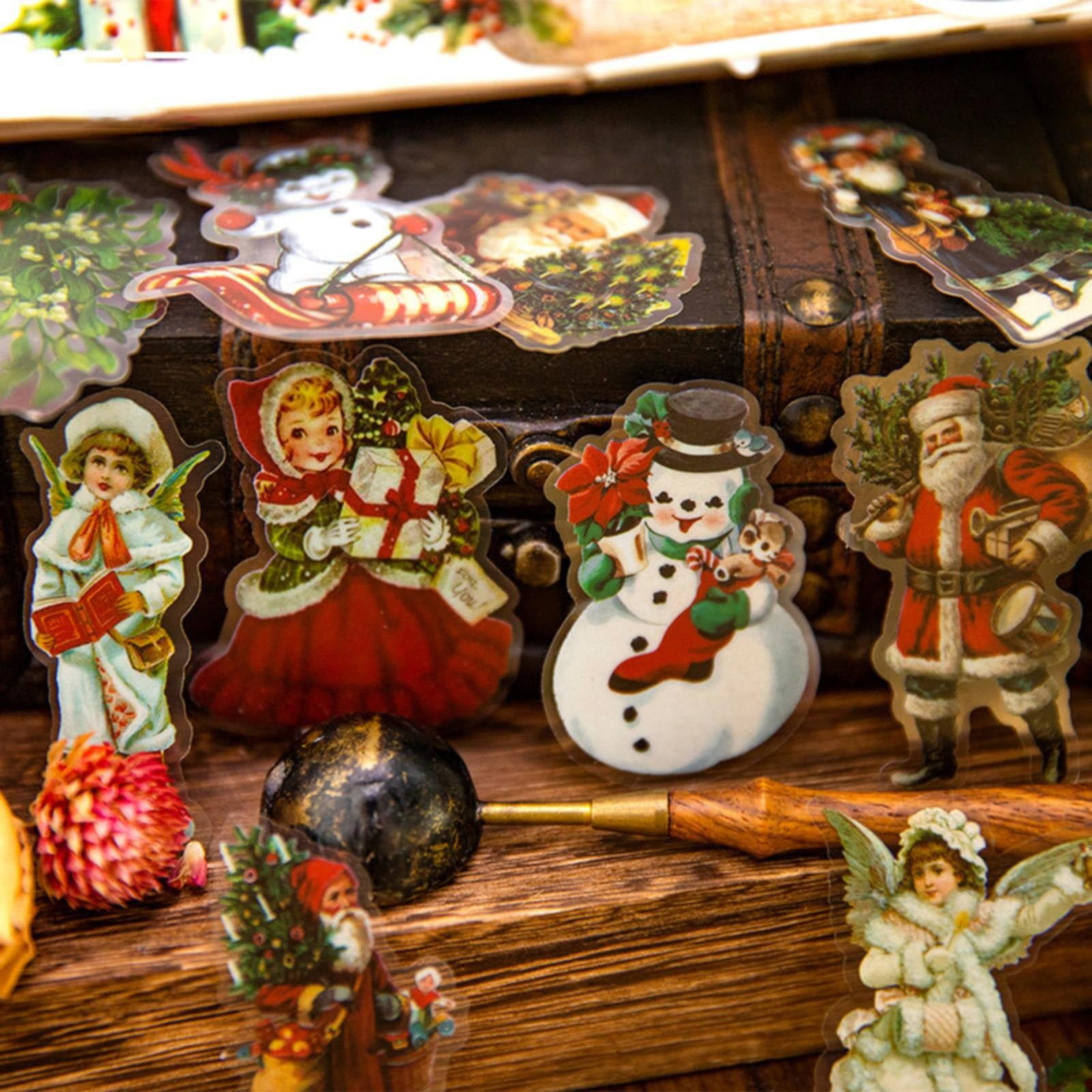 Decoupage-Papier »Weihnachten« – 12 Blatt A4/20x30 Cm, Vintage-Design, Für Serviettentechnik