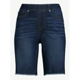 thumbnail image 6 of Sofia Jeans Women's Gabriela Pull On High Rise Bermuda Denim Shorts, 6 of 6